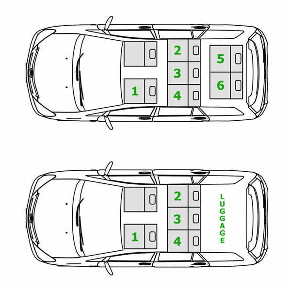 Konfigurasi Tempat Duduk Toyota Innova mobil nyaman 6 tempat duduk