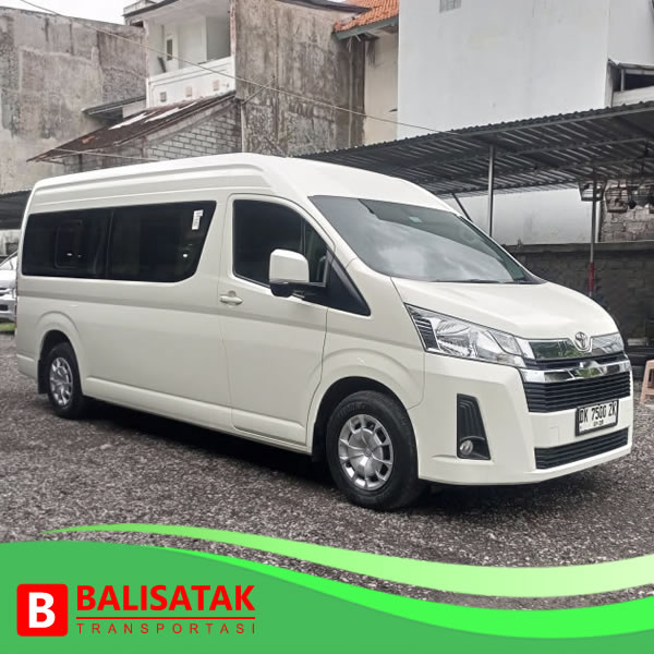 Carter minibus VIP Toyota Premio Luxury 9 seater di Bali.